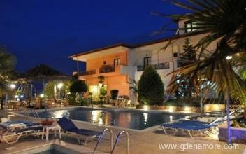 Hotel OLYMPIAS, частни квартири в града Makrygialos Pieria, Гърция