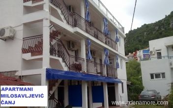 Appartamenti Milosavljevic, alloggi privati a Čanj, Montenegro