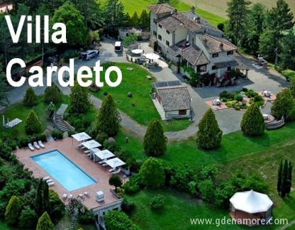 B&amp;B Villa Cardeto, alojamiento privado en Toscana, Italia