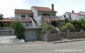 Large nicely decorated apartments 300 m from the sea, private accommodation in city KRK-Njivice, Croatia