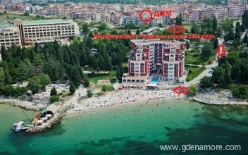Апартамент на 20 м от плажа до хотел Мираж, частни квартири в града Nesebar, България