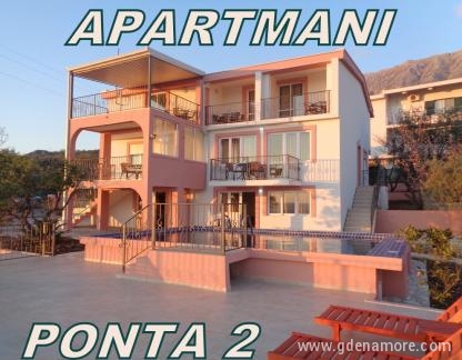 Ponta apartmani, Частный сектор жилья Добре Воде, Черногория