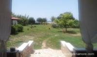 comfort house first on the beach, private accommodation in city Halkidiki, Greece