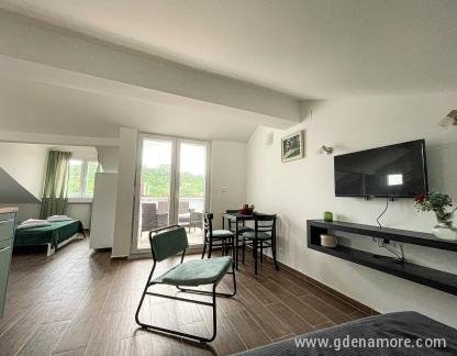 Andante apartmani, Zeleni Andante studio, privatni smeštaj u mestu Petrovac, Crna Gora
