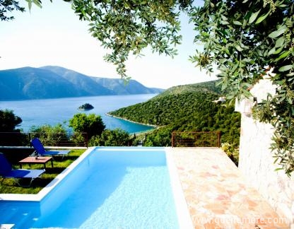 Eumaeus Villas, Privatunterkunft im Ort Ithaki, Griechenland - Hotel view