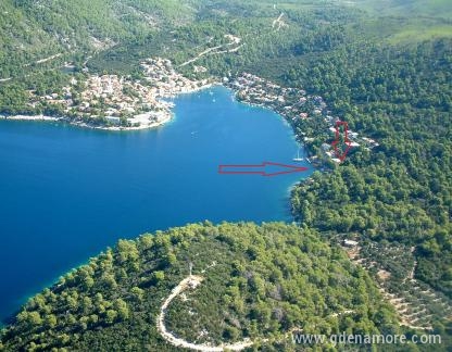 Ferienwohnungen Kosirina, Privatunterkunft im Ort Korčula, Kroatien - panorama mjesta