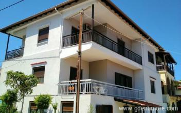 Апартаменти на Джани край морето, частни квартири в града Ammoiliani, Гърция