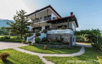 Sobe Pantelidis, zasebne nastanitve v mestu Skala Potamia, Grčija