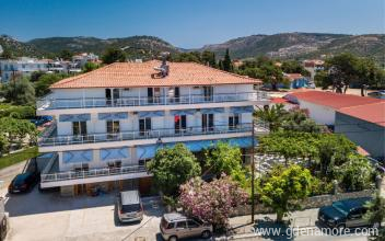 Kalogeraki Villa, Mag&aacute;n sz&aacute;ll&aacute;s a k&ouml;zs&eacute;gben Potos, G&ouml;r&ouml;gorsz&aacute;g