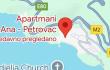 Apartman 3 u  Apartmani Ana, privatni smeštaj u mestu Petrovac, Crna Gora