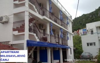 Apartments Milosavljevic, private accommodation in city Čanj, Montenegro