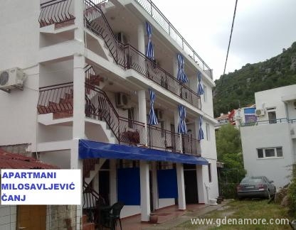 Apartmanok Milosavljevic, Magán szállás a községben Čanj, Montenegr&oacute;