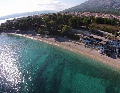 Apartment sea view near the beach, private accommodation in city Orebić, Croatia