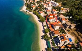 Ferienwohnungen Lina, Privatunterkunft im Ort Gradac, Kroatien