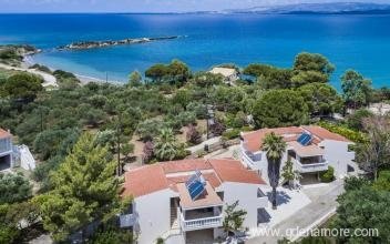 Apartamentos en la playa del atardecer, alojamiento privado en Svoronata, Grecia