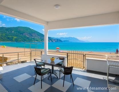 Manda 107 herskapshus, 7. Fire-sengs leilighet, første etasje, havutsikt, privat innkvartering i sted Jaz, Montenegro - 22