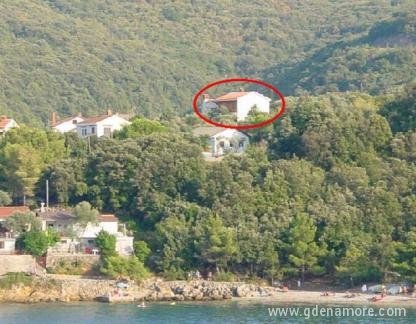 Valun, zasebne nastanitve v mestu Rijeka, Hrva&scaron;ka - položaj kuće
