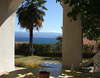 Wohnungen Mira, Privatunterkunft im Ort Lovran, Kroatien - vieu from terace