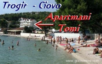 Trogir (otok Čiovo) Apartmani i sobe uz more i plažu, privatni smeštaj u mestu Trogir, Hrvatska