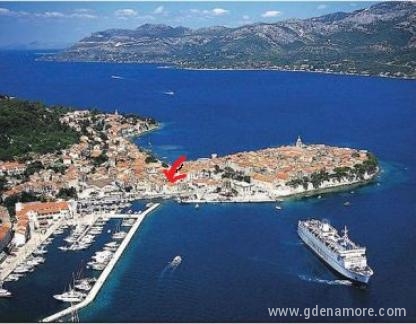 Wohnungen Marta, Privatunterkunft im Ort Korčula, Kroatien - Korčula