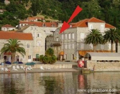 Zimmer Lopud, Privatunterkunft im Ort Lopud, Kroatien - Kuca_pogled iz daljine