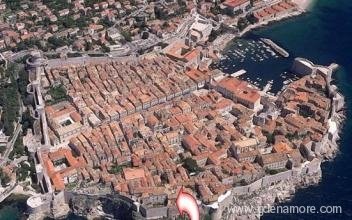 Син апартамент, частни квартири в града Dubrovnik, Хърватия