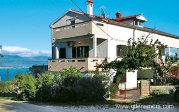 Appartement à risque, logement privé à Krk Vrbnik, Croatie